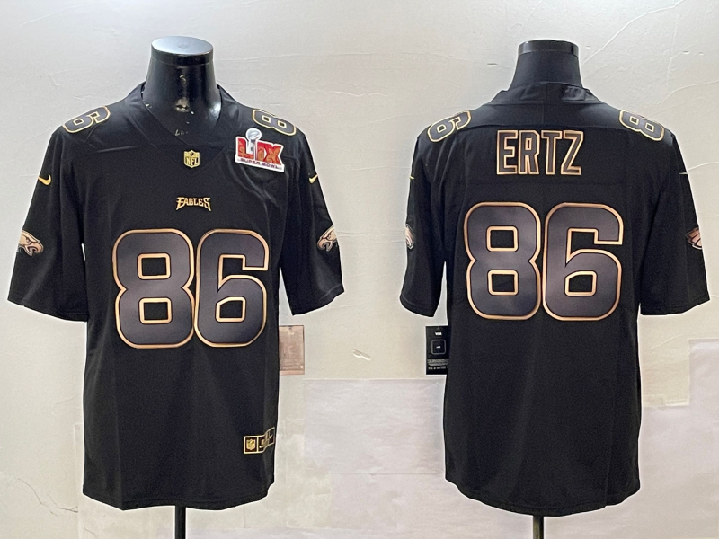 Men Philadelphia Eagles #86 Ertz black 2025 Nike NFL jersey style 011->philadelphia eagles->NFL Jersey